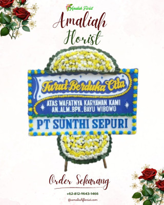 Papan Bunga Duka di Mindiptana