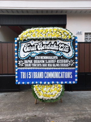 Papan Bunga Duka di Mindiptana